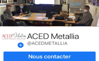 Aced Métallia sur les réseaux sociaux et le web